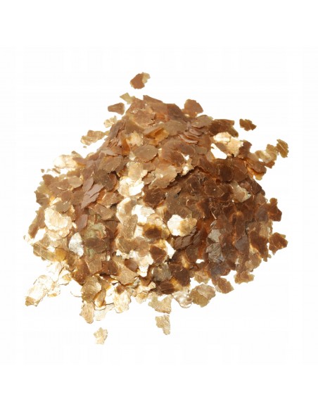 Mika dekoracyjna do świec sojowych 5g złota