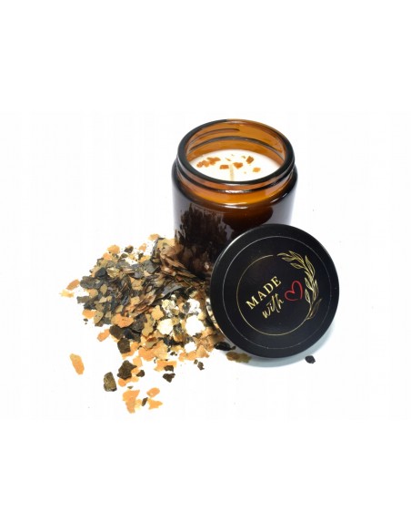 Mika dekoracyjna do świec sojowych 5g czarna