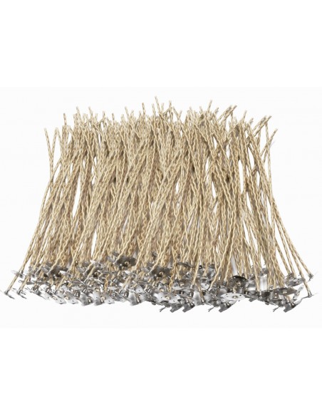 Knoty do świec z blaszką typ 6/30 - zestaw 1000 szt.